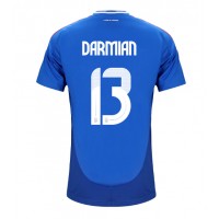 Italien Matteo Darmian #13 Replika Hemmatröja EM 2024 Kortärmad